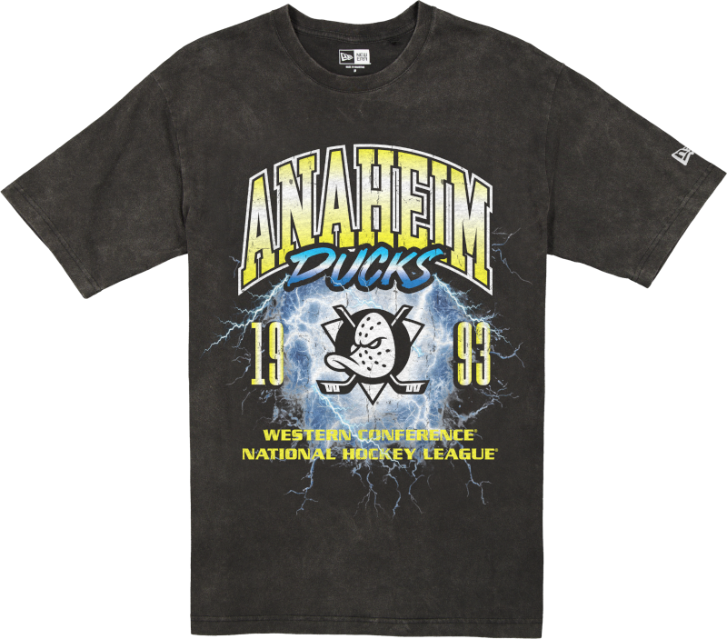 Anaheim Ducks Lifestyle Graphics Storm Black T-Shirt