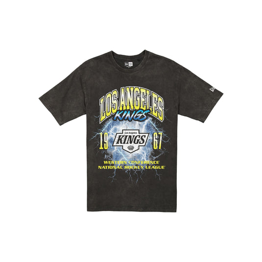 Los Angeles Kings Lifestyle Graphics Storm Black T-Shirt - New Era Cap
