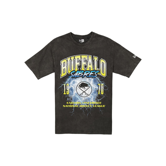 Buffalo Sabres Lifestyle Graphics Storm Black T-Shirt - New Era Cap