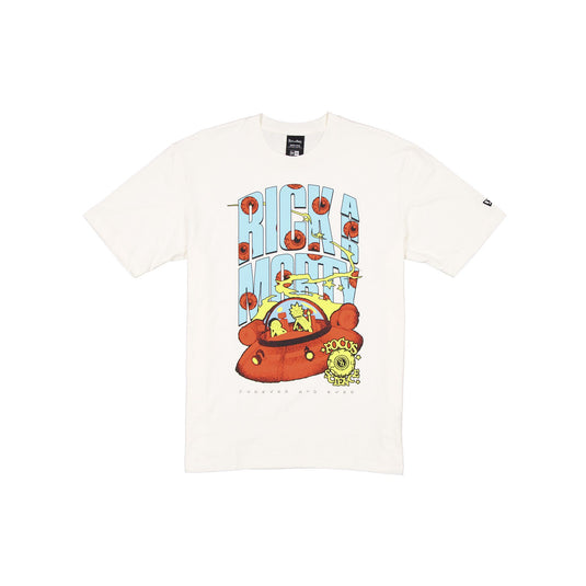 Rick and Morty White T-Shirt - New Era Cap