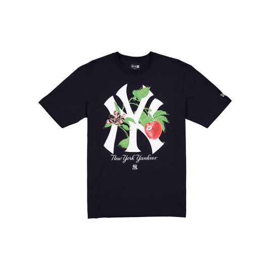 New York Yankees Lifestyle Graphics Floral Embroidery T-Shirt - New Era Cap