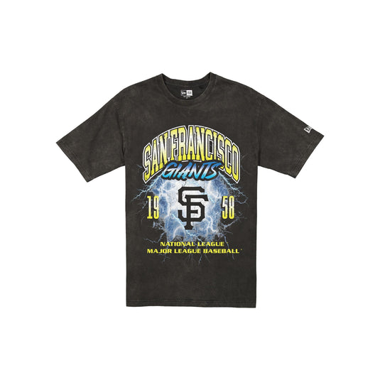 San Francisco Giants Lifestyle Graphics Storm Black T-Shirt - New Era Cap