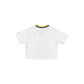 Golden State Warriors Sport Classics Women's Cropped White T-Shirt