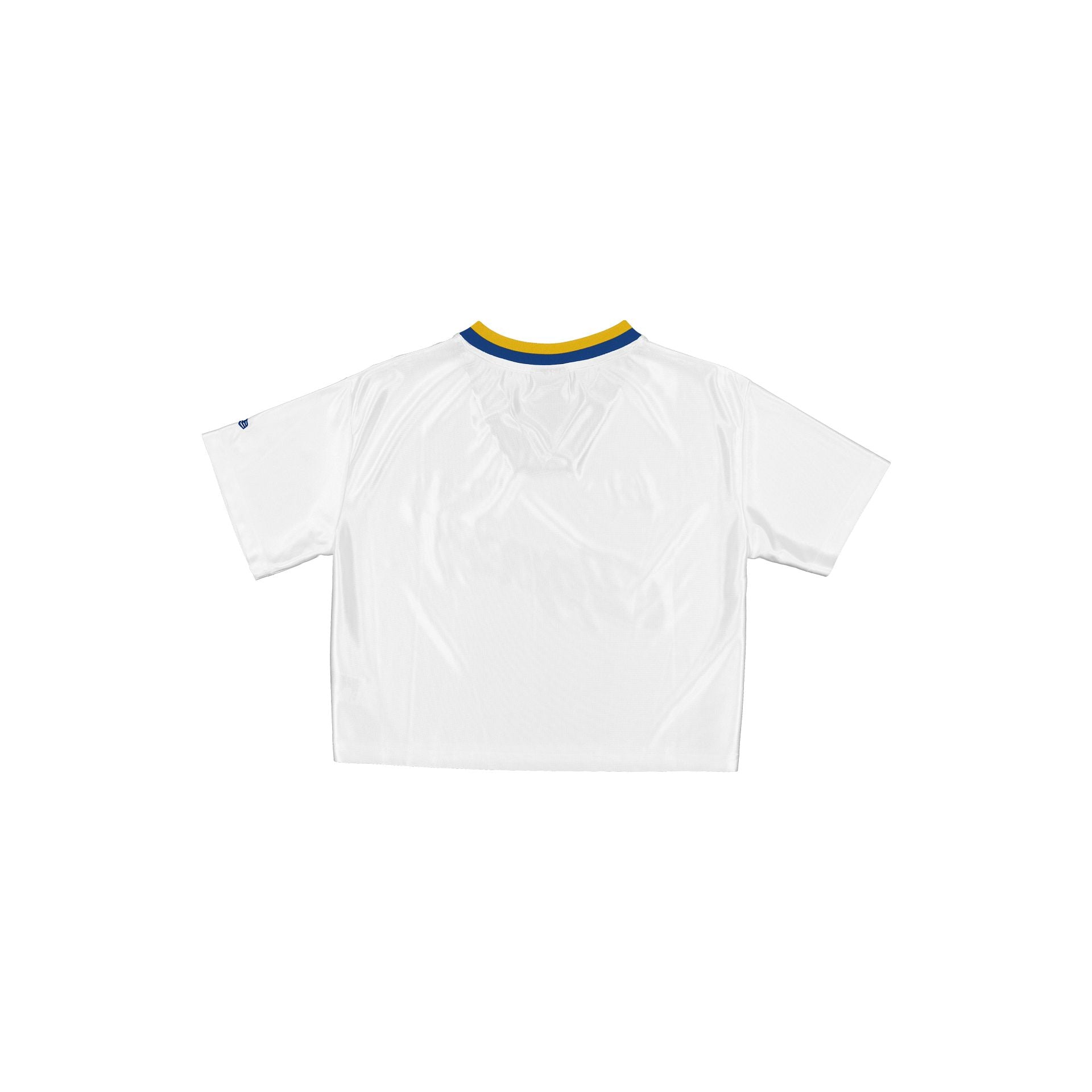 Golden State Warriors Sport Classics Women's Cropped White T-Shirt