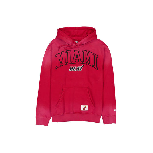Miami Heat Sport Classics Wordmark Washed Hoodie - New Era Cap
