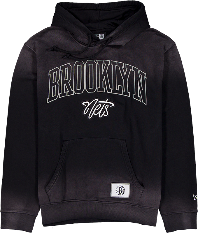 Brooklyn Nets Sport Classics Wordmark Washed Hoodie
