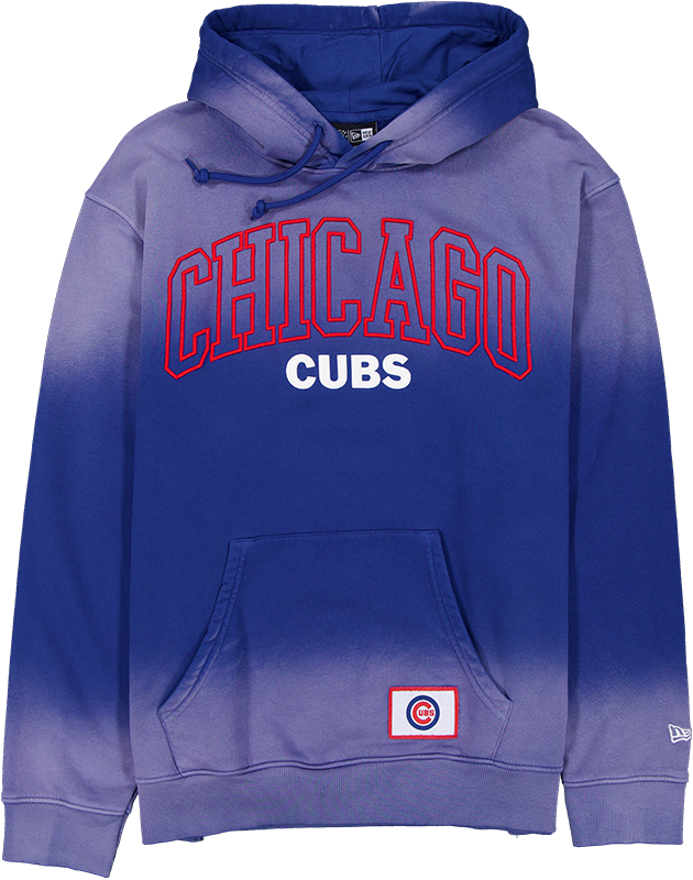 Chicago Cubs Sport Classics Wordmark Washed Hoodie