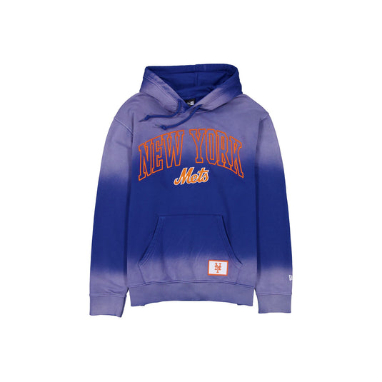 New York Mets Sport Classics Wordmark Washed Hoodie - New Era Cap