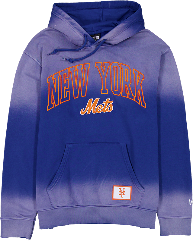 New York Mets Sport Classics Wordmark Washed Hoodie