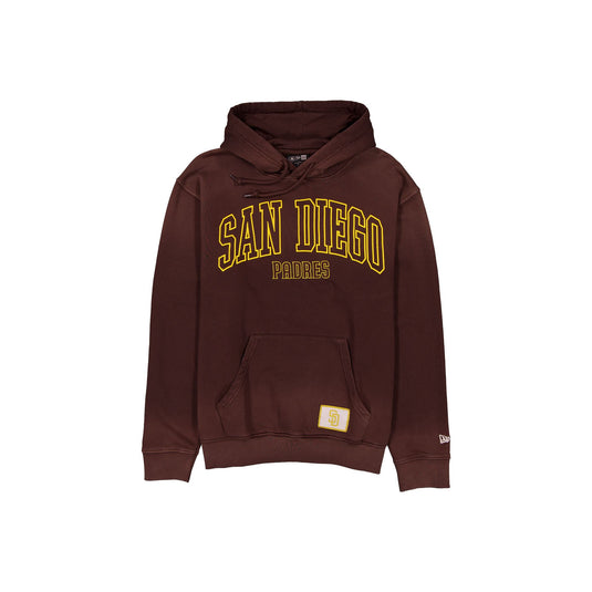 San Diego Padres Sport Classics Wordmark Washed Hoodie - New Era Cap
