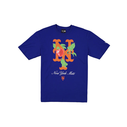 New York Mets Lifestyle Graphics Floral Embroidery T-Shirt - New Era Cap