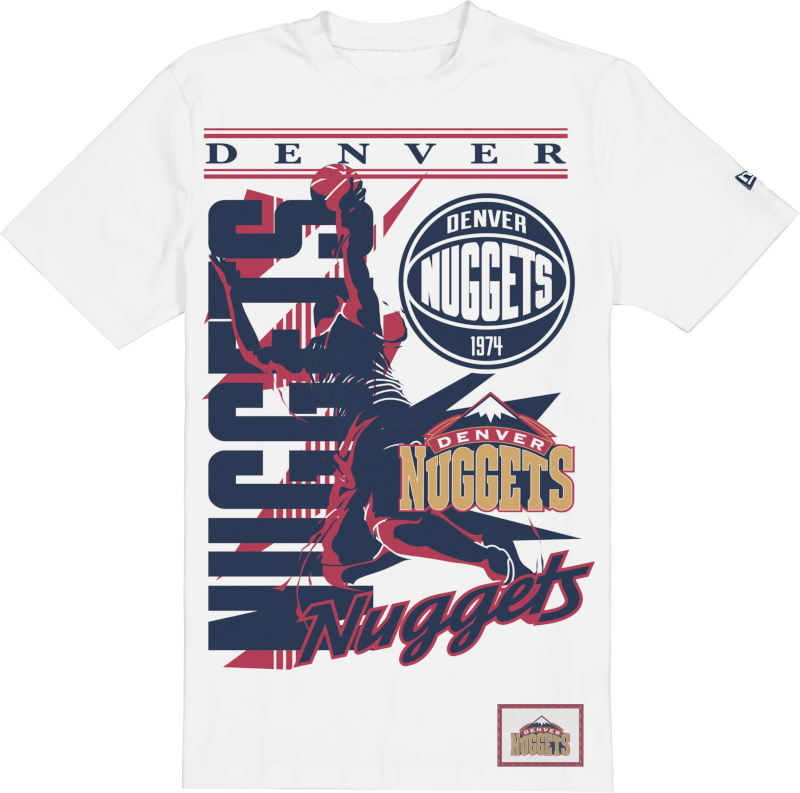 Denver Nuggets Sport Classics Player White T-Shirt