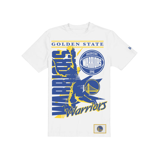 Golden State Warriors Sport Classics Player White T-Shirt - New Era Cap