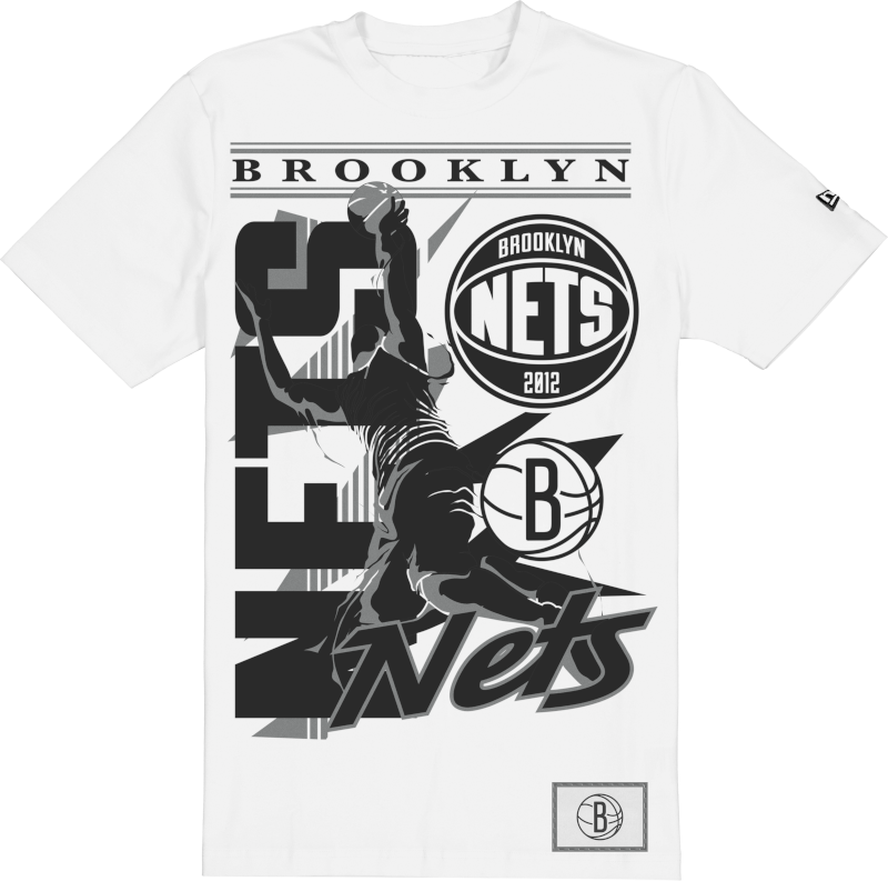 Brooklyn Nets Sport Classics Player White T-Shirt