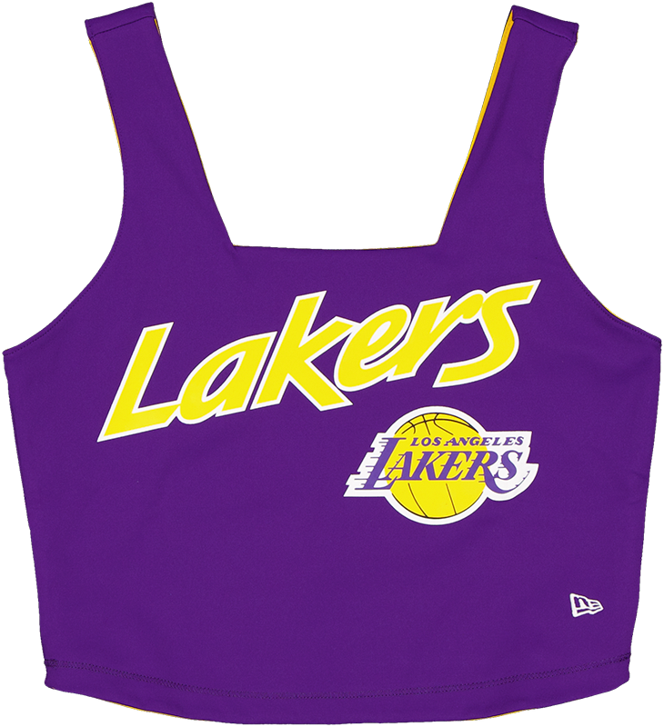 Los Angeles Lakers Sport Classics Reversible Women's Cropped Tank Top