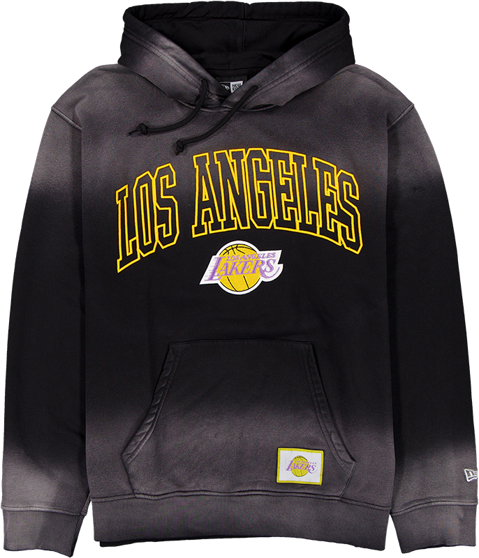 Los Angeles Lakers Sport Classics Wordmark Washed Hoodie