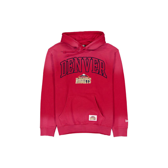 Denver Nuggets Sport Classics Wordmark Washed Hoodie - New Era Cap
