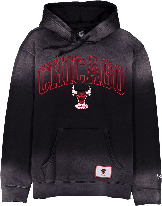 Chicago Bulls Sport Classics Wordmark Washed Hoodie
