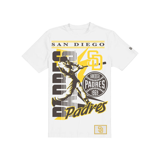 San Diego Padres Sport Classics Player White T-Shirt - New Era Cap