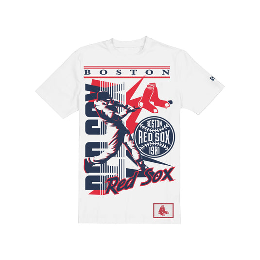 Boston Red Sox Sport Classics Player White T-Shirt - New Era Cap