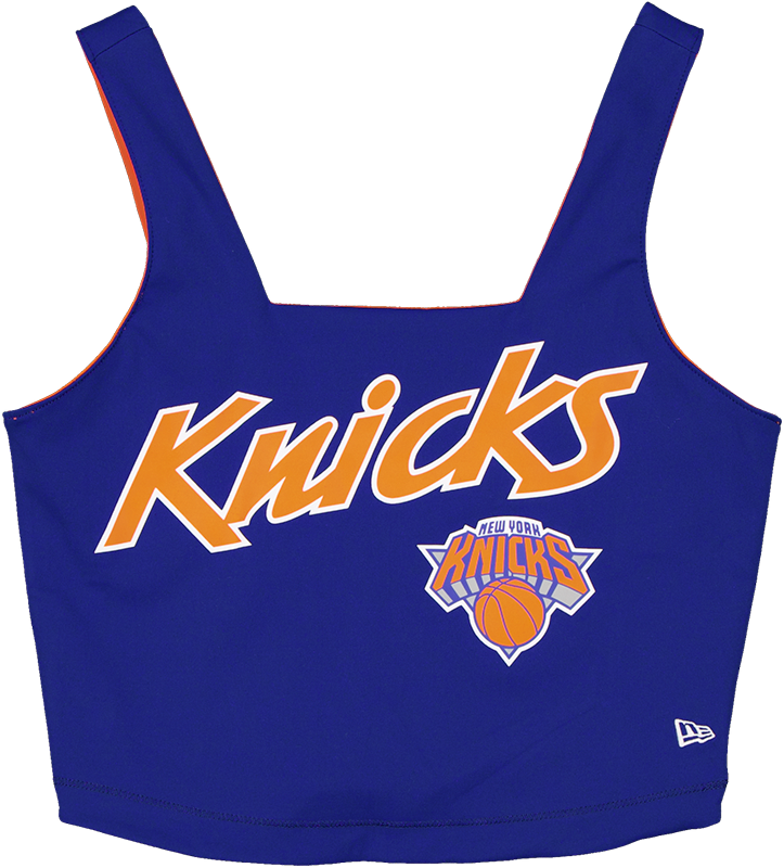 New York Knicks Sport Classics Reversible Women's Cropped Tank Top
