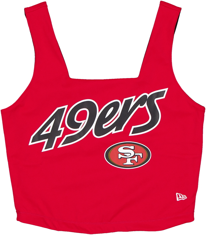 San Francisco 49ers Sport Classics Reversible Women's Cropped Tank Top