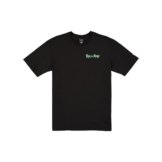 Rick and Morty Portal Gun Black T-Shirt - New Era Cap