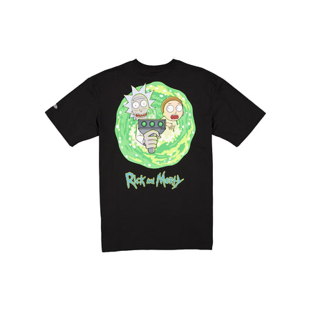 Rick and Morty Portal Gun Black T-Shirt