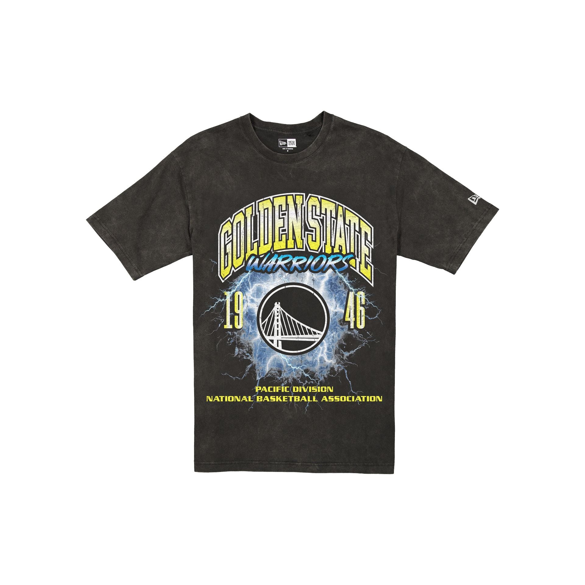 Golden State Warriors Lifestyle Graphics Storm Black T-Shirt