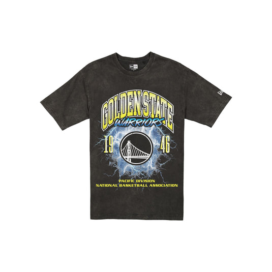 Golden State Warriors Lifestyle Graphics Storm Black T-Shirt - New Era Cap