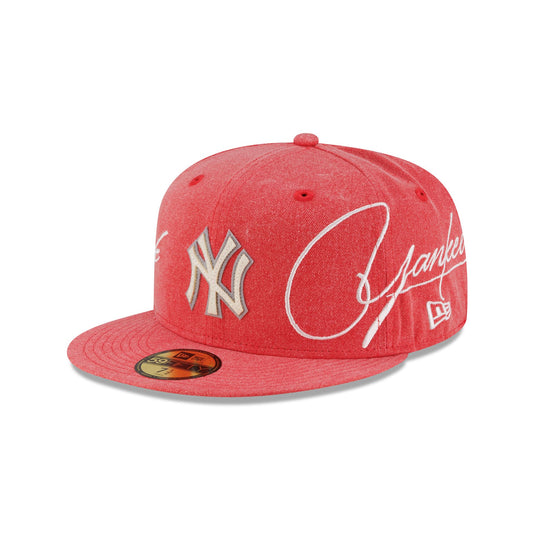 New York Yankees Script 59FIFTY Fitted Hat - New Era Cap