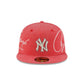 New York Yankees Script 59FIFTY Fitted Hat