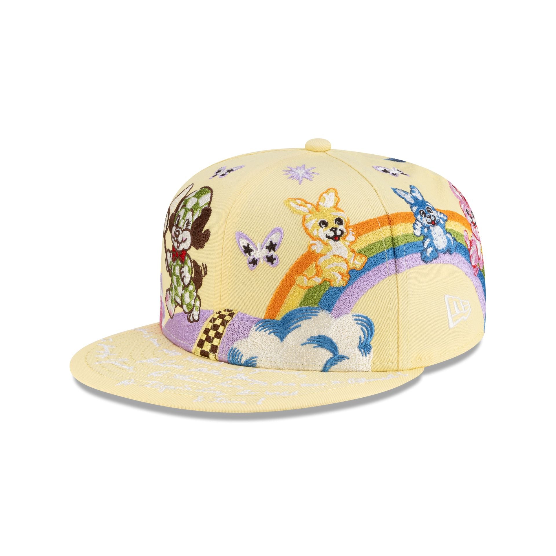 Kenzo Cartoon Yellow 59FIFTY Fitted Hat