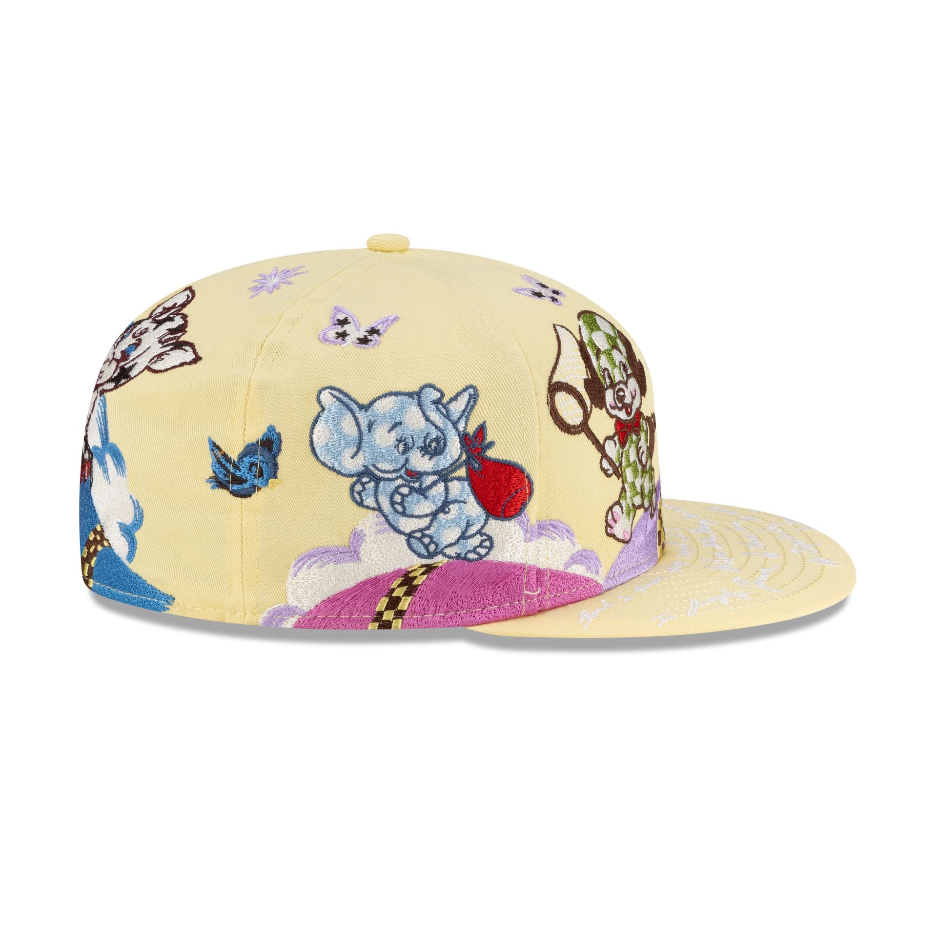 Kenzo Cartoon Yellow 59FIFTY Fitted Hat