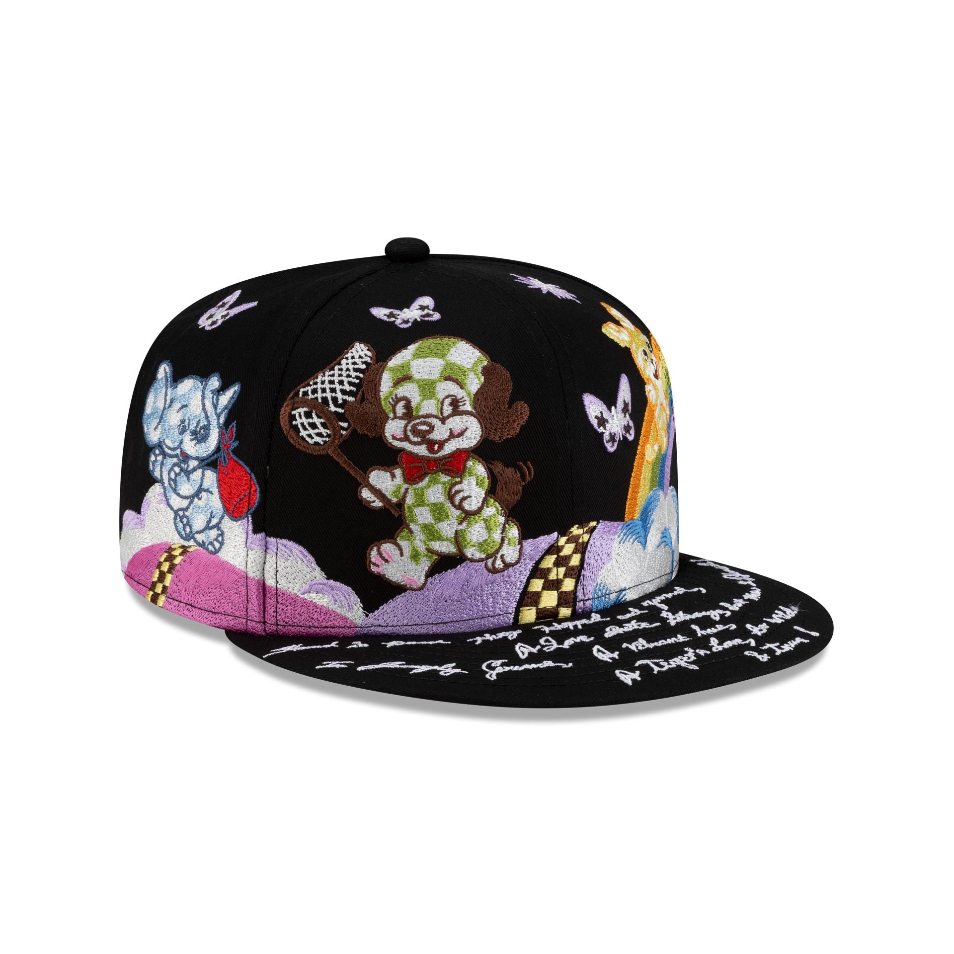 Kenzo Cartoon Black 59FIFTY Fitted Hat