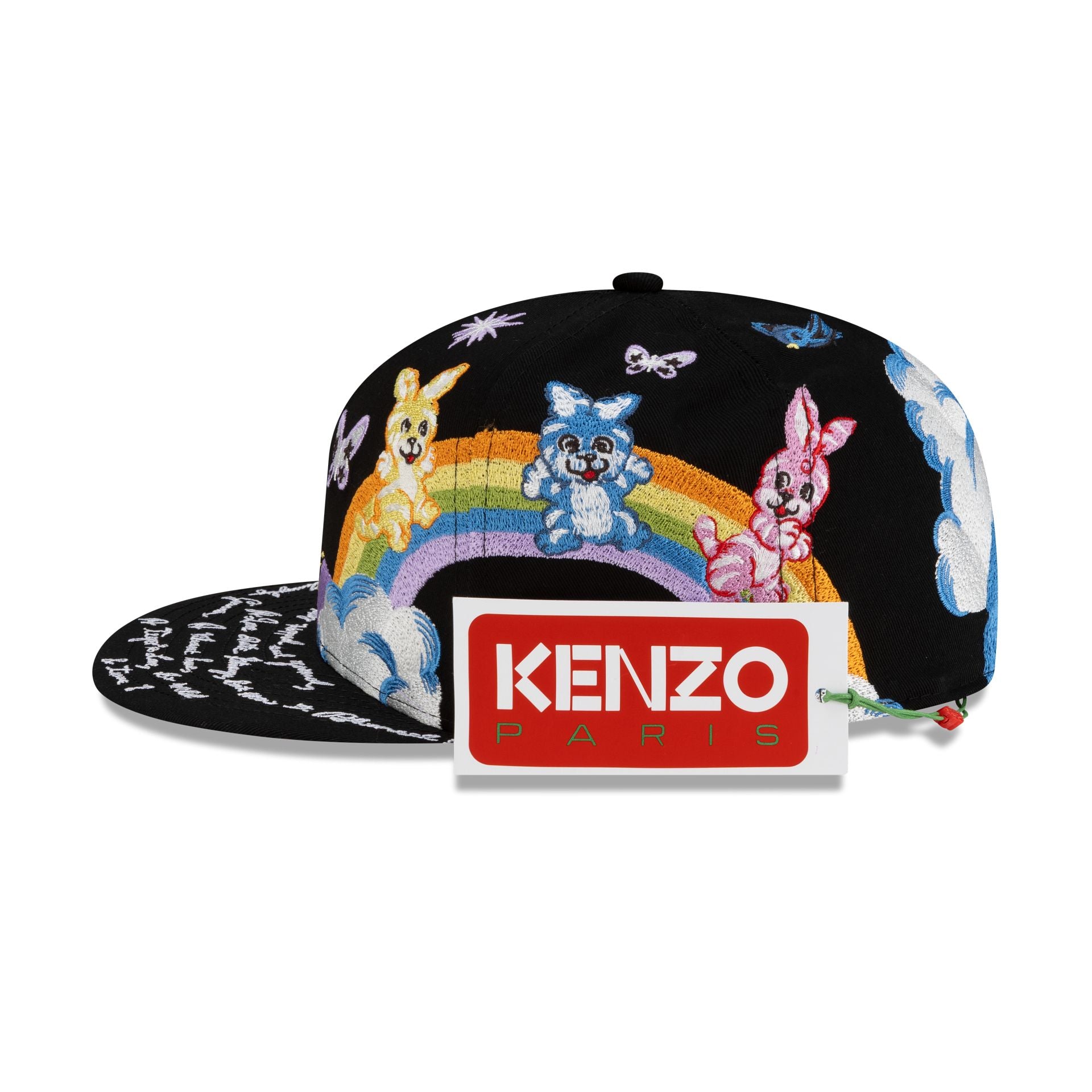 Kenzo Cartoon Black 59FIFTY Fitted Hat