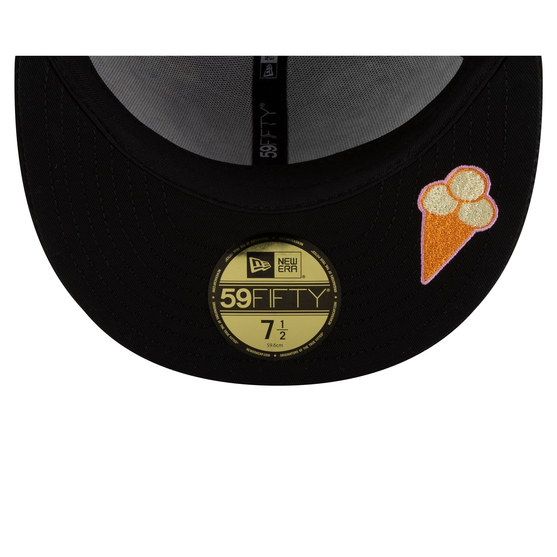 Kenzo Cartoon Black 59FIFTY Fitted Hat