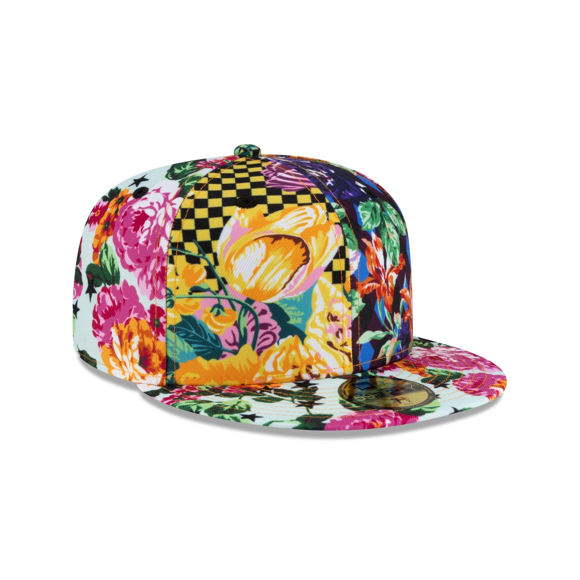 Kenzo Checkered Floral 59FIFTY Fitted Hat
