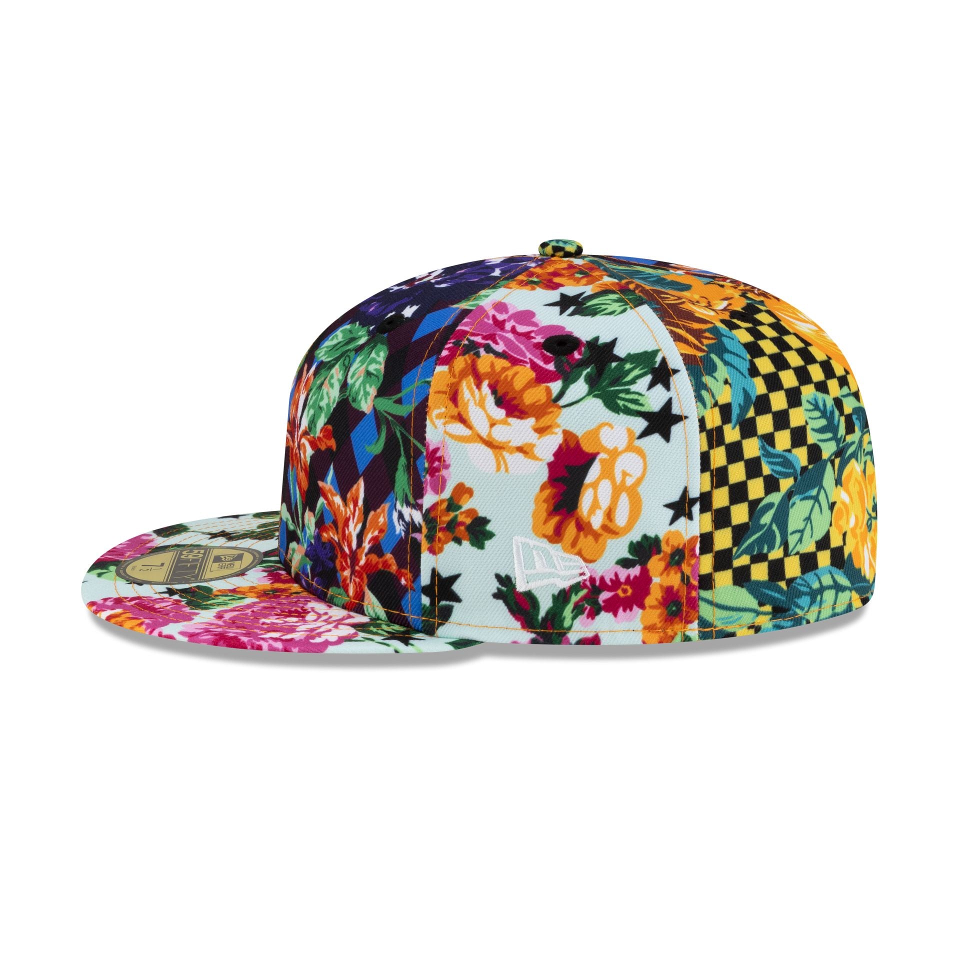 Kenzo Checkered Floral 59FIFTY Fitted Hat