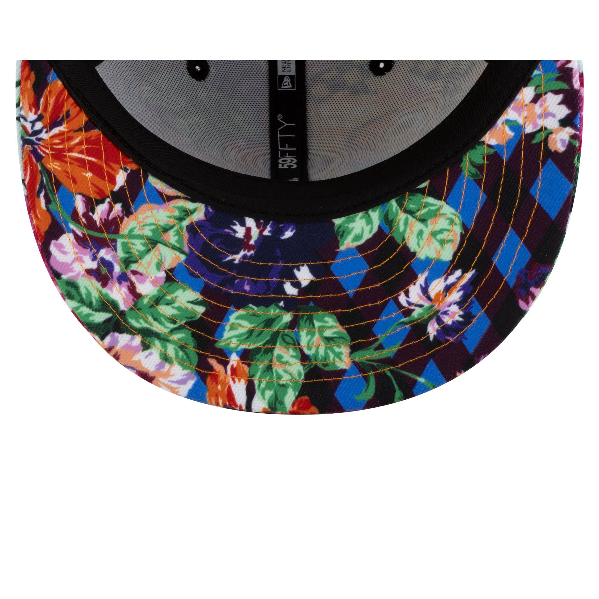 Kenzo Checkered Floral 59FIFTY Fitted Hat