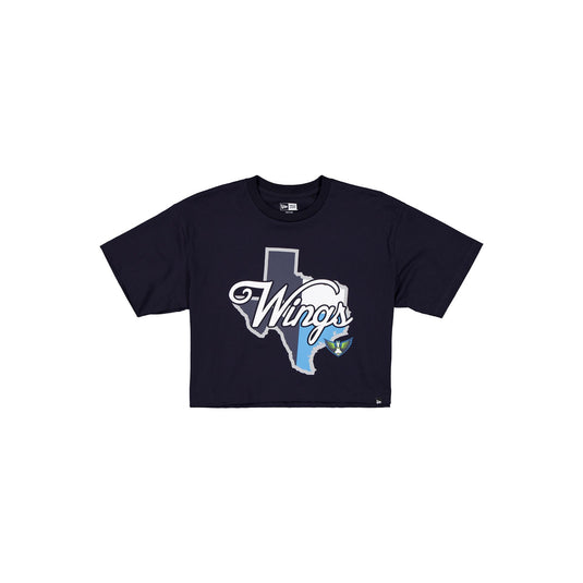 Dallas Wings 2026 Draft Women's Cropped T-Shirt - New Era Cap