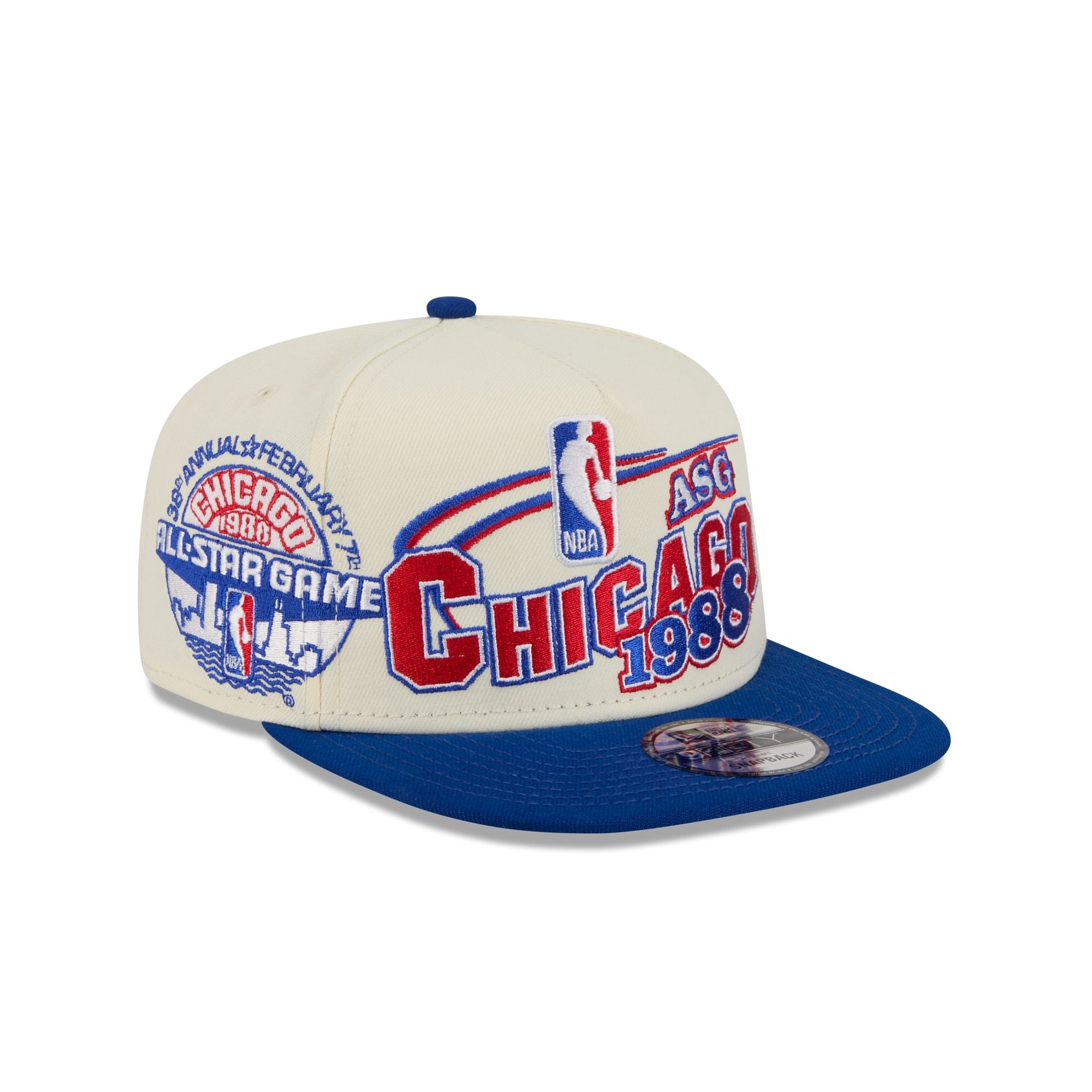 Chicago Bulls Hardwood Classics 1988 All-Star Game 9FIFTY A-Frame Snapback Hat