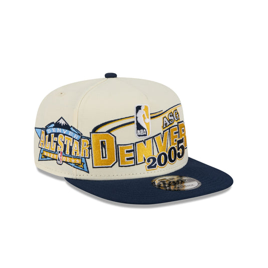 Denver Nuggets Hardwood Classics 2005 All-Star Game 9FIFTY A-Frame Snapback Hat - New Era Cap