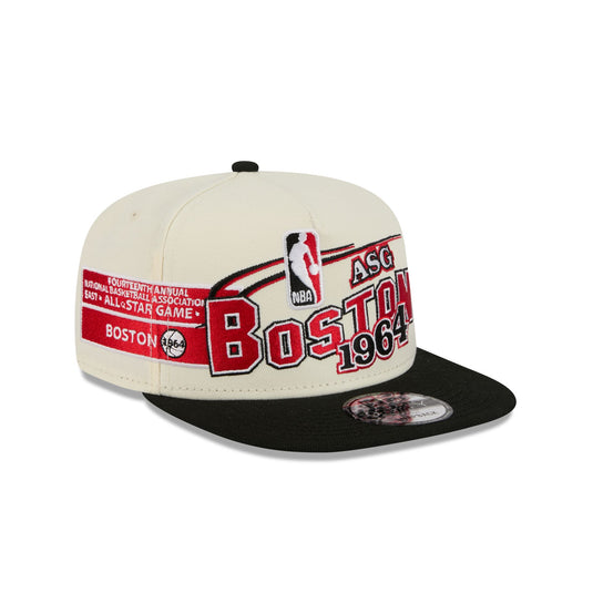 Boston Celtics Hardwood Classics 1964 All-Star Game 9FIFTY A-Frame Snapback Hat - New Era Cap