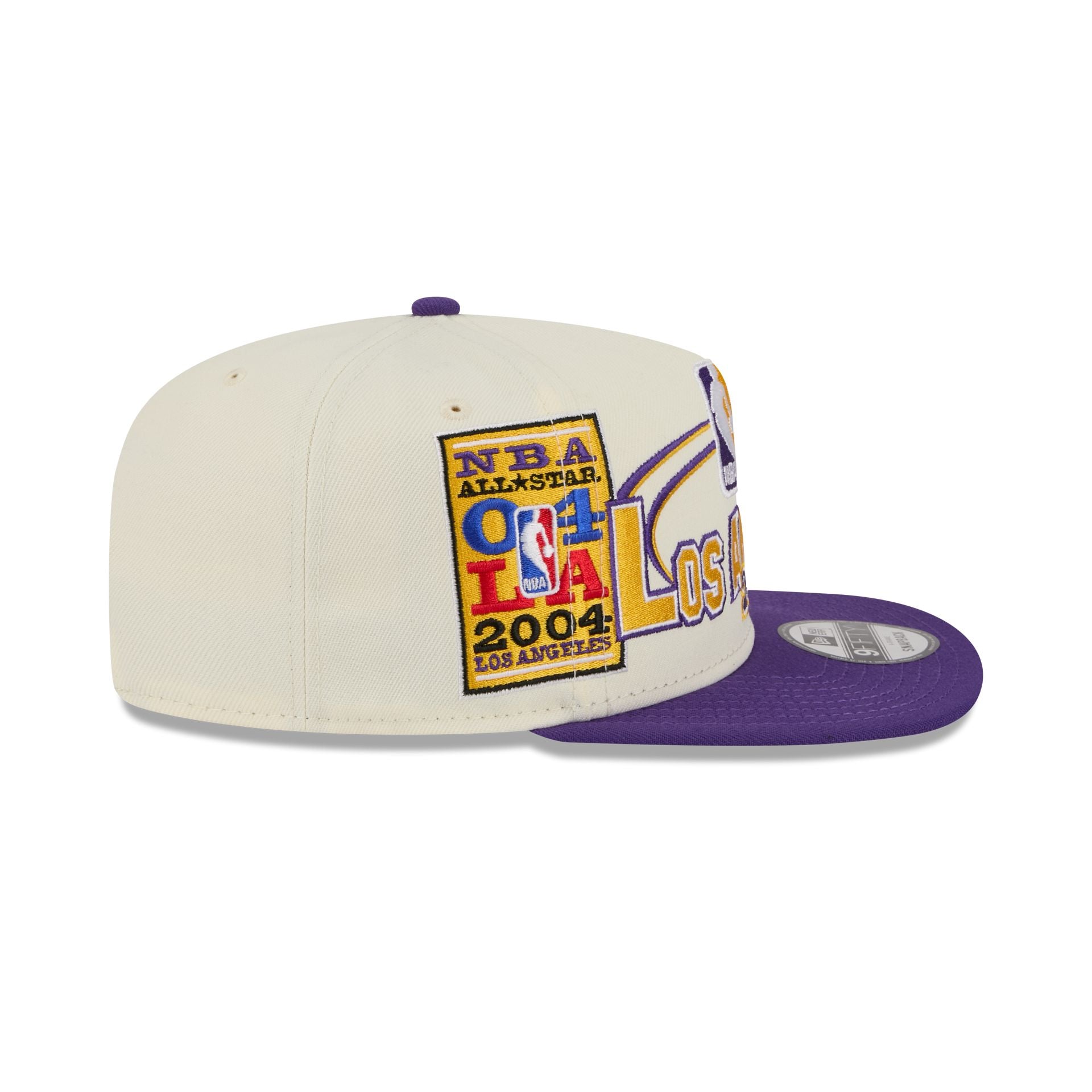 Los Angeles Lakers Hardwood Classics 2004 All-Star Game 9FIFTY A-Frame Snapback Hat