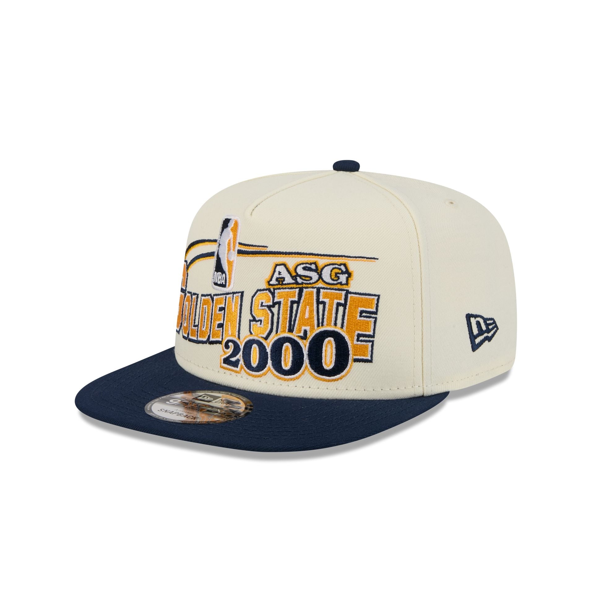 Golden State Warriors Hardwood Classics 2000 All-Star Game 9FIFTY A-Frame Snapback Hat