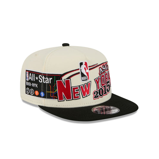 Brooklyn Nets Hardwood Classics 2015 All-Star Game 9FIFTY A-Frame Snapback Hat - New Era Cap