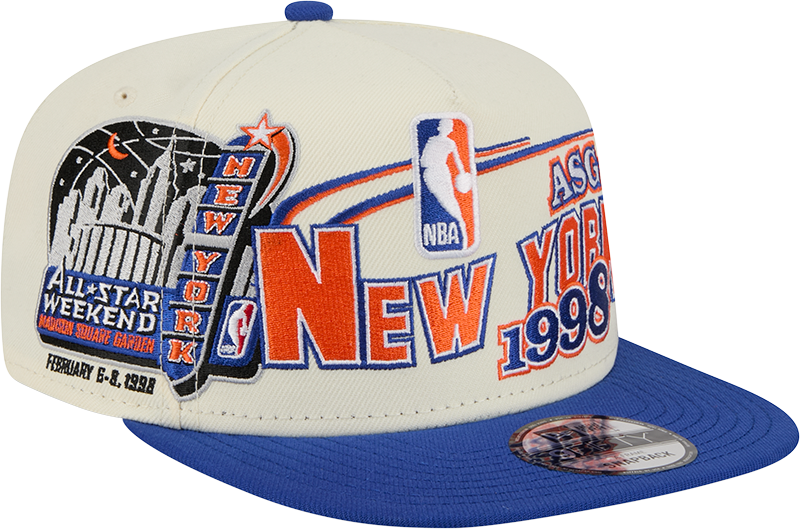 New York Knicks Hardwood Classics 1998 All-Star Game 9FIFTY A-Frame Snapback Hat