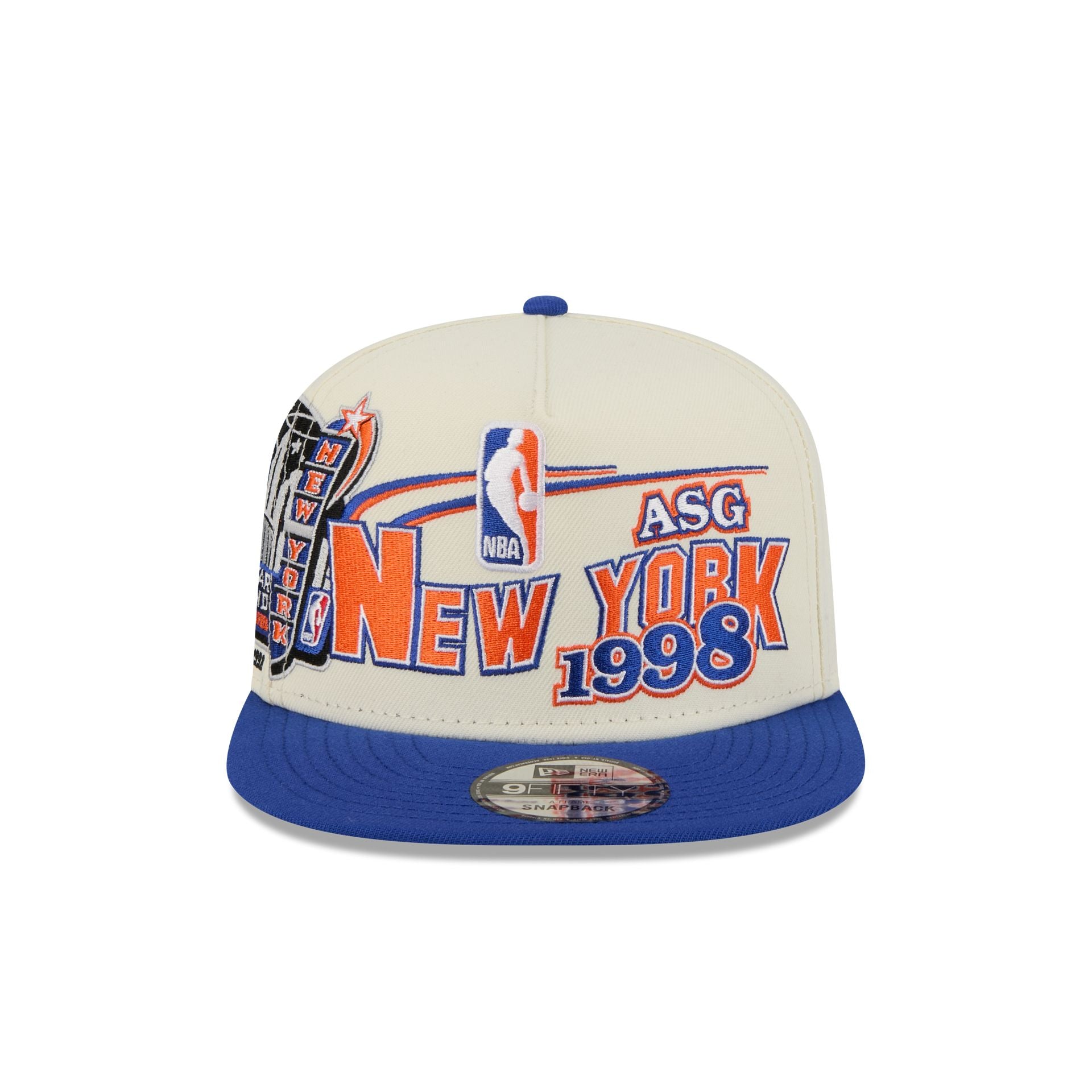 New York Knicks Hardwood Classics 1998 All-Star Game 9FIFTY A-Frame Snapback Hat