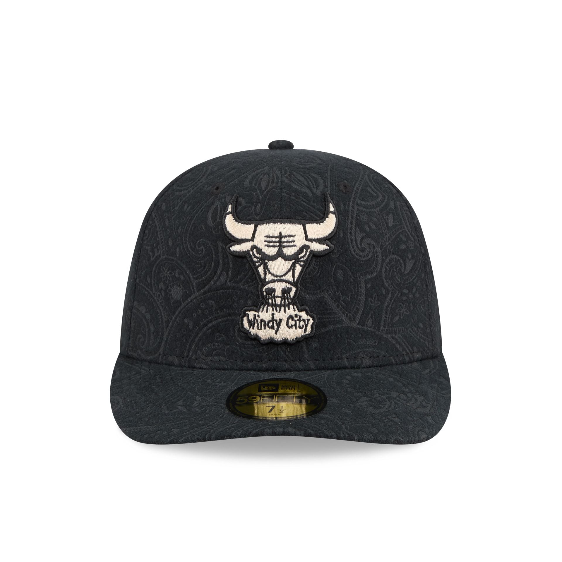 Chicago Bulls Three Looms Brushed Cotton 59FIFTY Fitted Hat